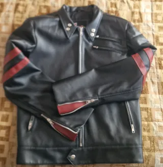 Chaqueta Biker Piel Hombre
