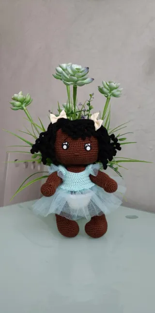 Muñeca Amigurumi Crochet Bailarina