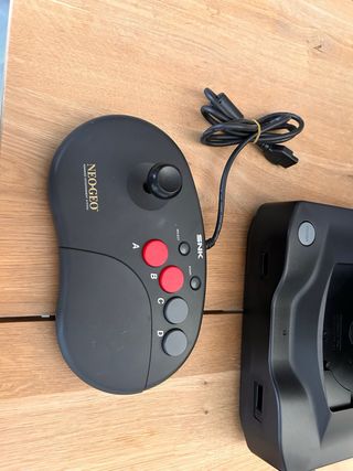 Console Neo Geo CD SNK Nera