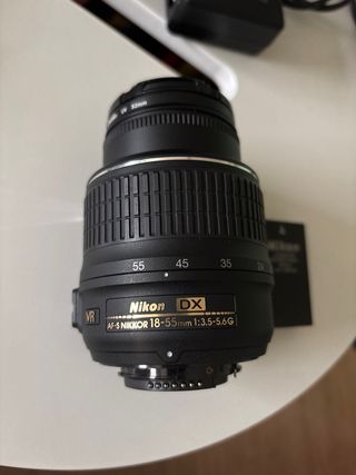 Cámara Nikon D60 Negra