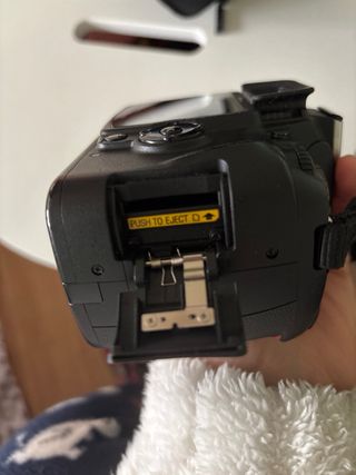 Cámara Nikon D60 Negra