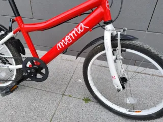 Bicicletas Moma 20' Roja y Blanca