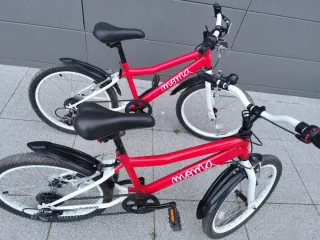 Bicicletas Moma 20' Roja y Blanca