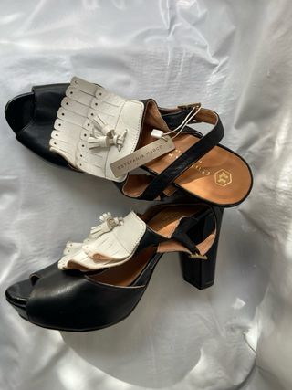 Tacones Estefanía Marco Piel España Nuevos