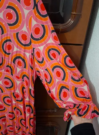 Vestido largo Vilagallo estampado