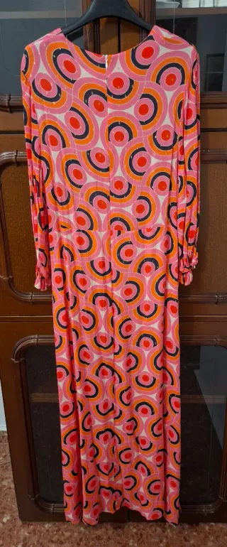 Vestido largo Vilagallo estampado