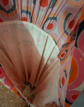 Vestido largo Vilagallo estampado