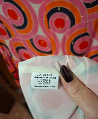 Vestido largo Vilagallo estampado