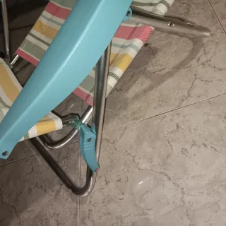 Silla de playa plegable aluminio