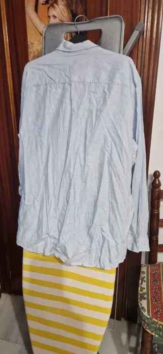 Camisa H&M azul talla L