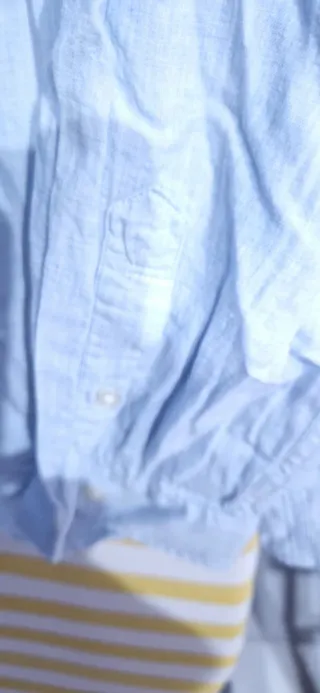 Camisa H&M azul talla L