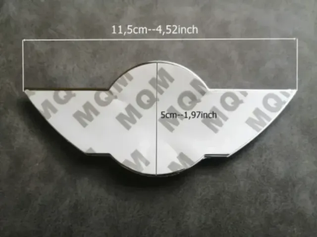 11,5x5cm Emblema Capó Mini Cooper One