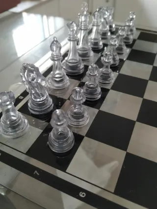 Ajedrez y Damas Metacrilato