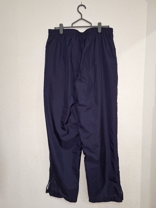 Fila Vintage Track Pants Navy Blue Windbreaker