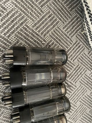 12 Lámparas o Válvulas EL34 para Radios Antiguas