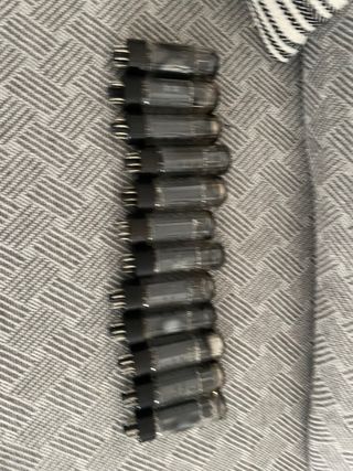 12 Lámparas o Válvulas EL34 para Radios Antiguas