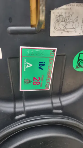 Ciclomotor Yamaha neos gris