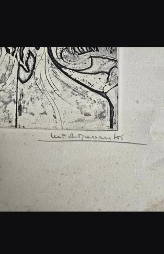 Obra de Maria Assumpció Raventós firmada