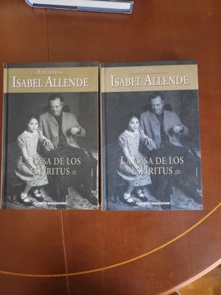 Lote de 4 novelas de Isabel Allende