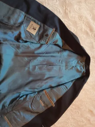 Americana Hackett Talla S Azul