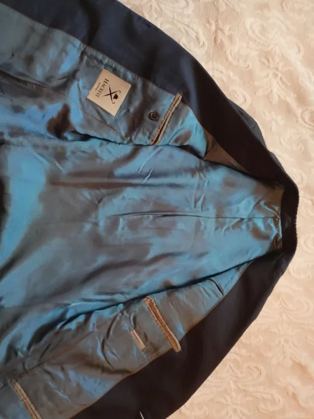 Americana Hackett Talla S Azul