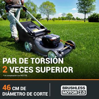 WORX Cortacésped Nitro 40V (2x20V) | PowerShare |