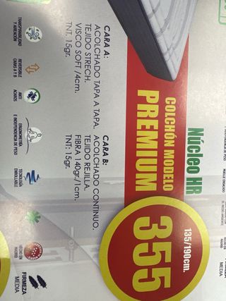 Colchón 150 cm nuevo