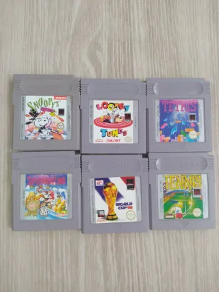 Lote 6 Juegos Game Boy Nintendo