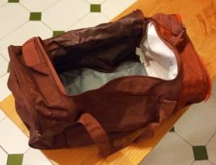 Bolsa deportiva 55L Kipsta plegable