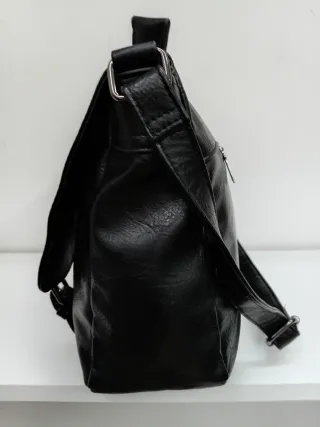 Borsa a tracolla nera da donna