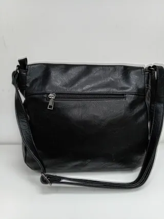 Borsa a tracolla nera da donna