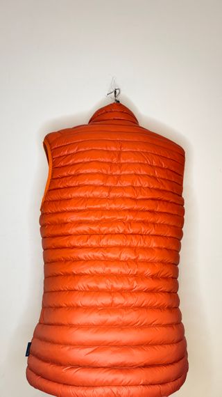 Gilet piumino Decathlon arancione taglia L leggero
