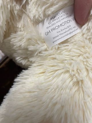 Peluche Orso Teddy Bear Made in Italy 60cm