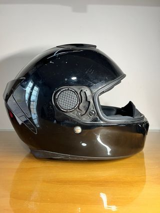 Casco SHARK integral negro – Marca reconocida