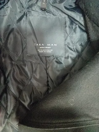 Giacca Zara Man Uomo Tg. M Nera