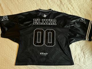 Camiseta Futbol Americano Elixir Negra
