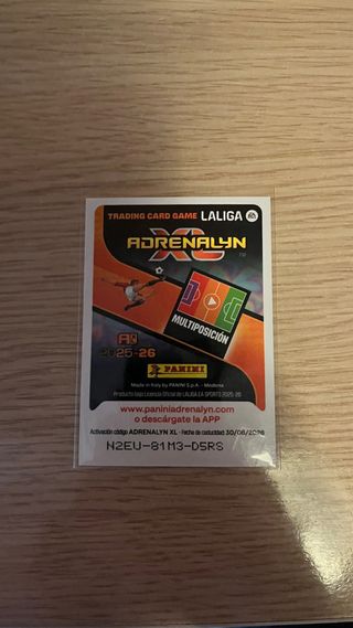 Cromos Adrenalyn XL Intercambio 25/26
