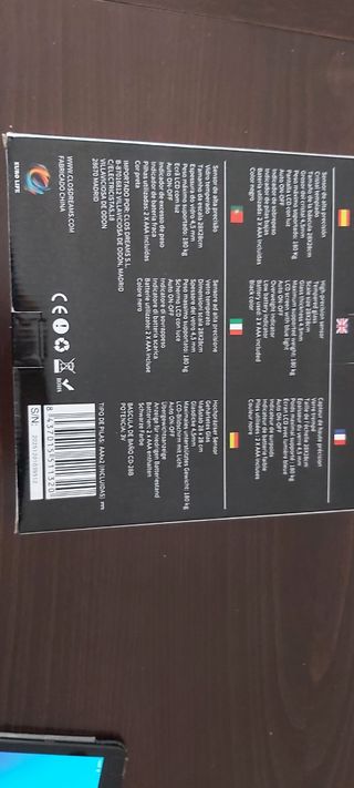 BASCULA DE BAÑO DIGITAL