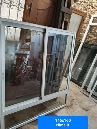 Ventana corredera aluminio 145x160.  621292438