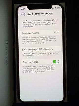 iPhone XS 64GB Argento. Batteria 85%. Fattura