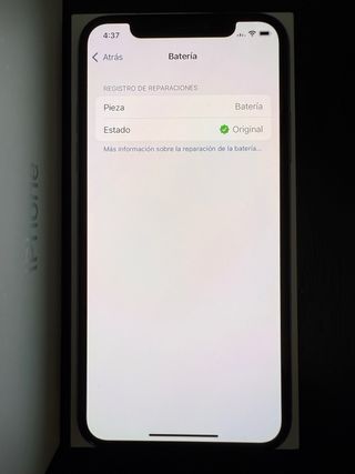 iPhone XS 64GB Argento. Batteria 85%. Fattura