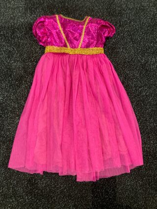 Disfraz Princesa Infantil Rosa Brillante