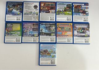 Lote 10 Juegos PS Vita: LEGO, FIFA, Minecraft, etc