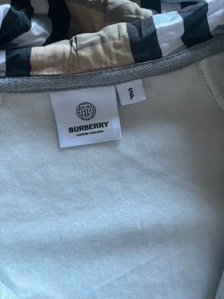 Sudadera Burberry Gris Talla XS