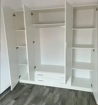 Armario modular blanco 200cm