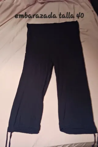 Pantalón embarazada pesquero talla 40