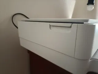 Impresora HP Blanca y Gris