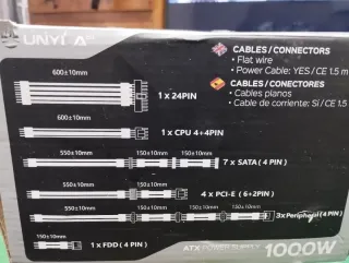 Fuente Alimentación ATILUS 1000W