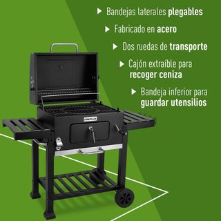 Amig - Barbacoa Fireplus Portátil de Carbón | Barb