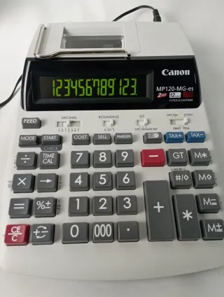 Calculadora Impresora Canon MP120-MG-es